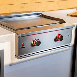 Trueflame 30 Inch Built-In Gas Griddle.