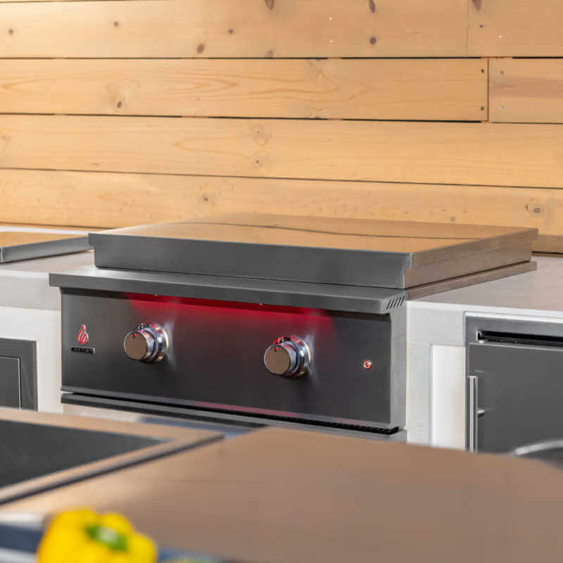 Trueflame 30 Inch Built-In Gas Griddle.