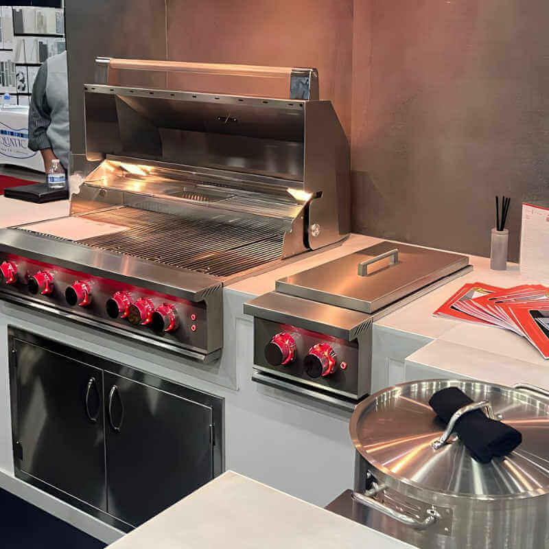 Trueflame Built-In Double Side Burner - TFSB2.