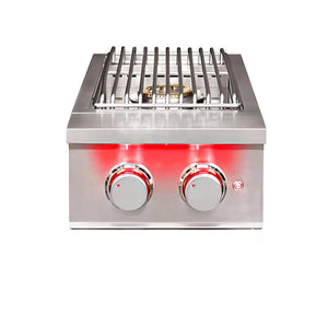 Trueflame Built-In Double Side Burner - TFSB2.