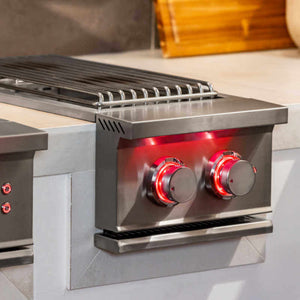Trueflame Built-In Double Side Burner - TFSB2.
