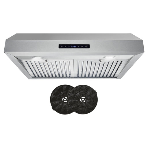 Cosmo 30" 380 CFM Convertible Under Cabinet Range Hood with Digital Touch Controls, UMC30-DL