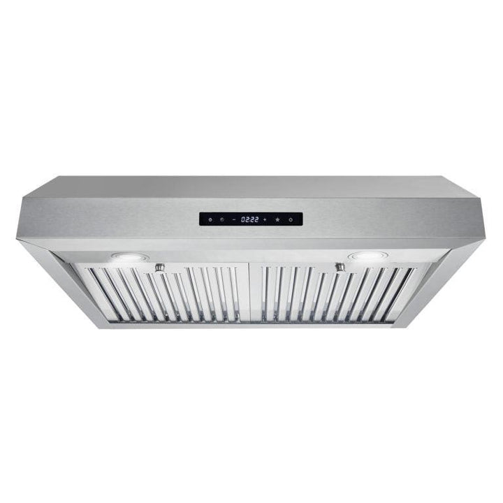 Cosmo 30" 380 CFM Convertible Under Cabinet Range Hood with Digital Touch Controls, UMC30.