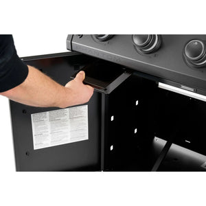 Napoleon Rogue Pro Phantom 30-Inch Freestanding Gas Griddle.
