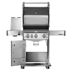 Napoleon Rogue® PRO 425 SIB Stainless Steel Freestanding Gas Grill w/ Infrared Side Burner.