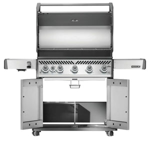 Napoleon Rogue PRO 625 SIB Freestanding Gas Grill w/ Infrared Side Burner.