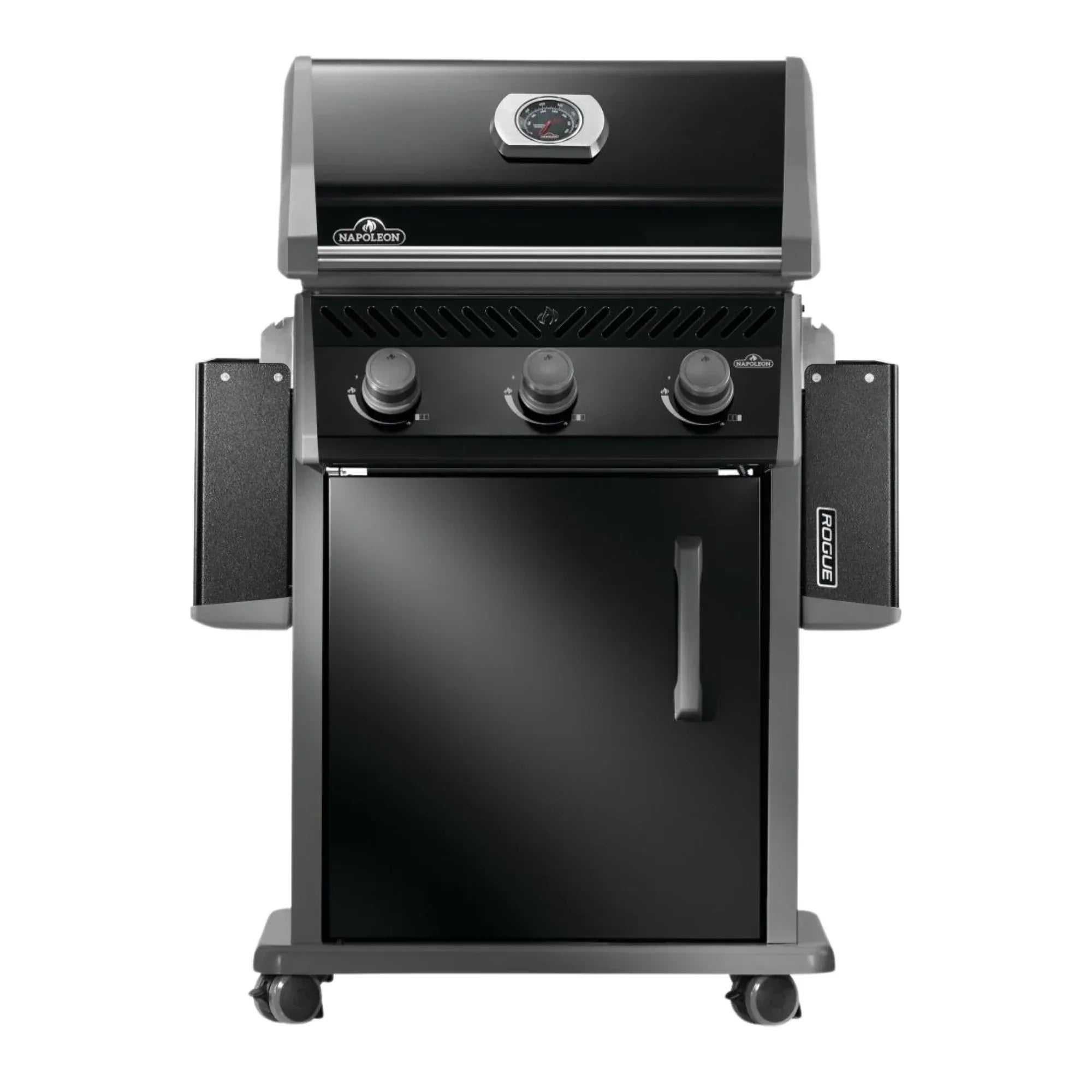 Napoleon Rogue 425 Freestanding Gas Grill w/ Stainless Steel Grids.