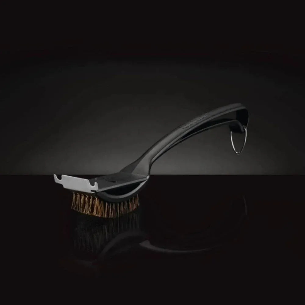 Napoleon 62053 Natural Fiber Grill Brush w/ Grid Scraper.