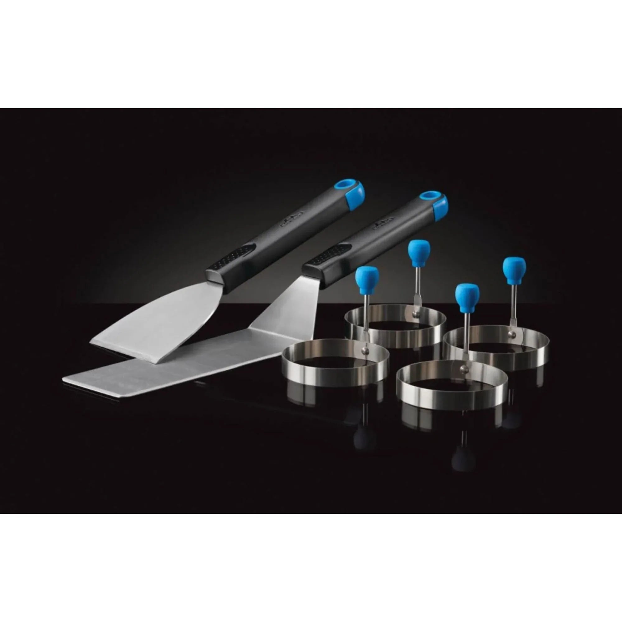 Napoleon Breakfast Toolset with 4 Egg Rings.