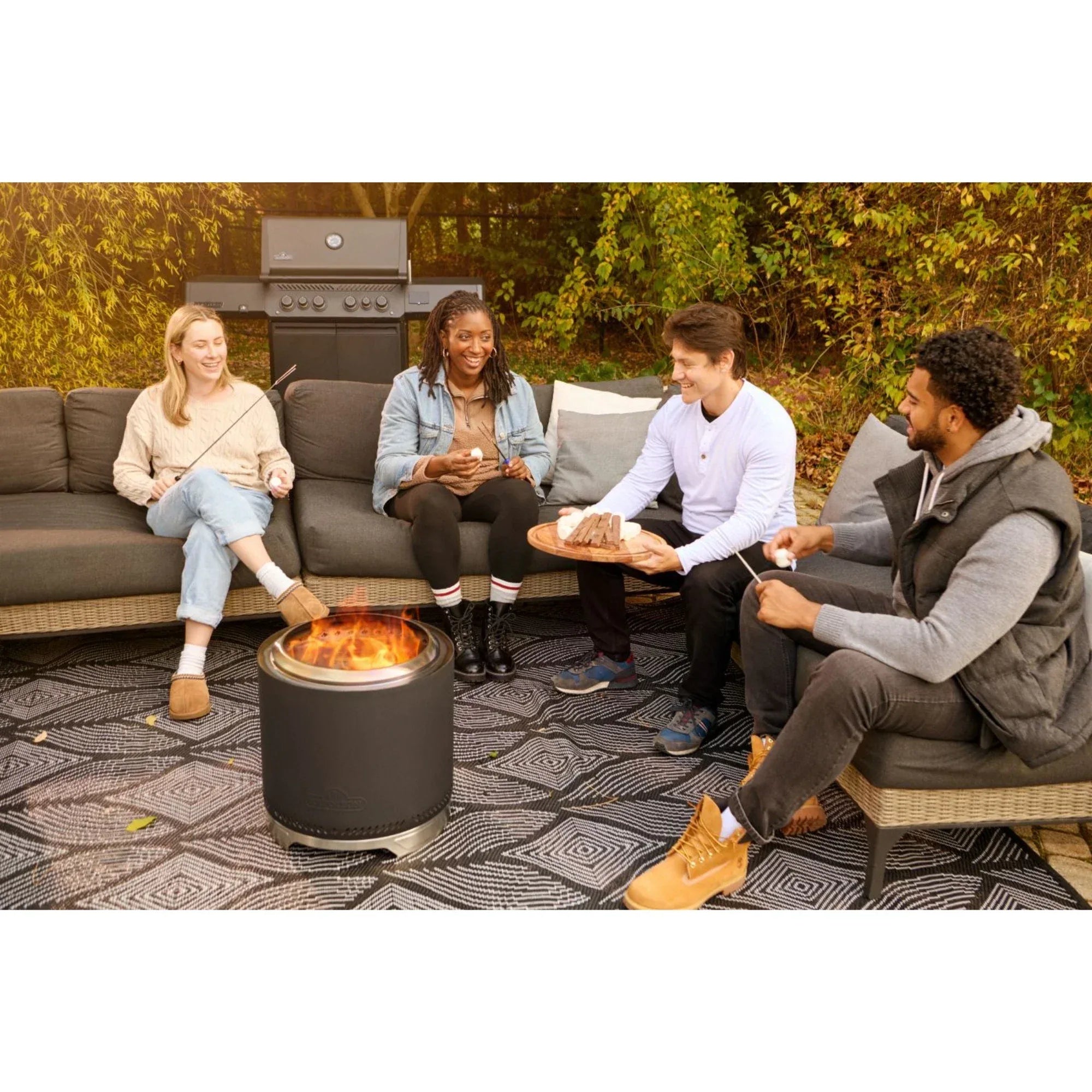Napoleon Timberwolf Smokeless Fire Pit.