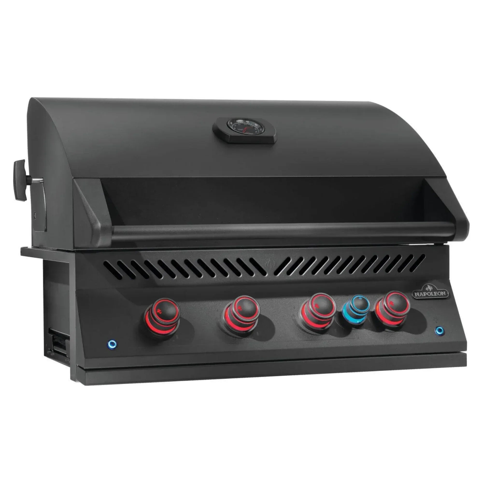 Napoleon Matte Black Built-in 700 Series 32-Inch RB Gas Grill w/ infrared Rear Burner.