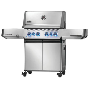 Napoleon New Prestige® 500 RSIB Freestanding Gas Grill w/ Infrared Side and Rear Burner.