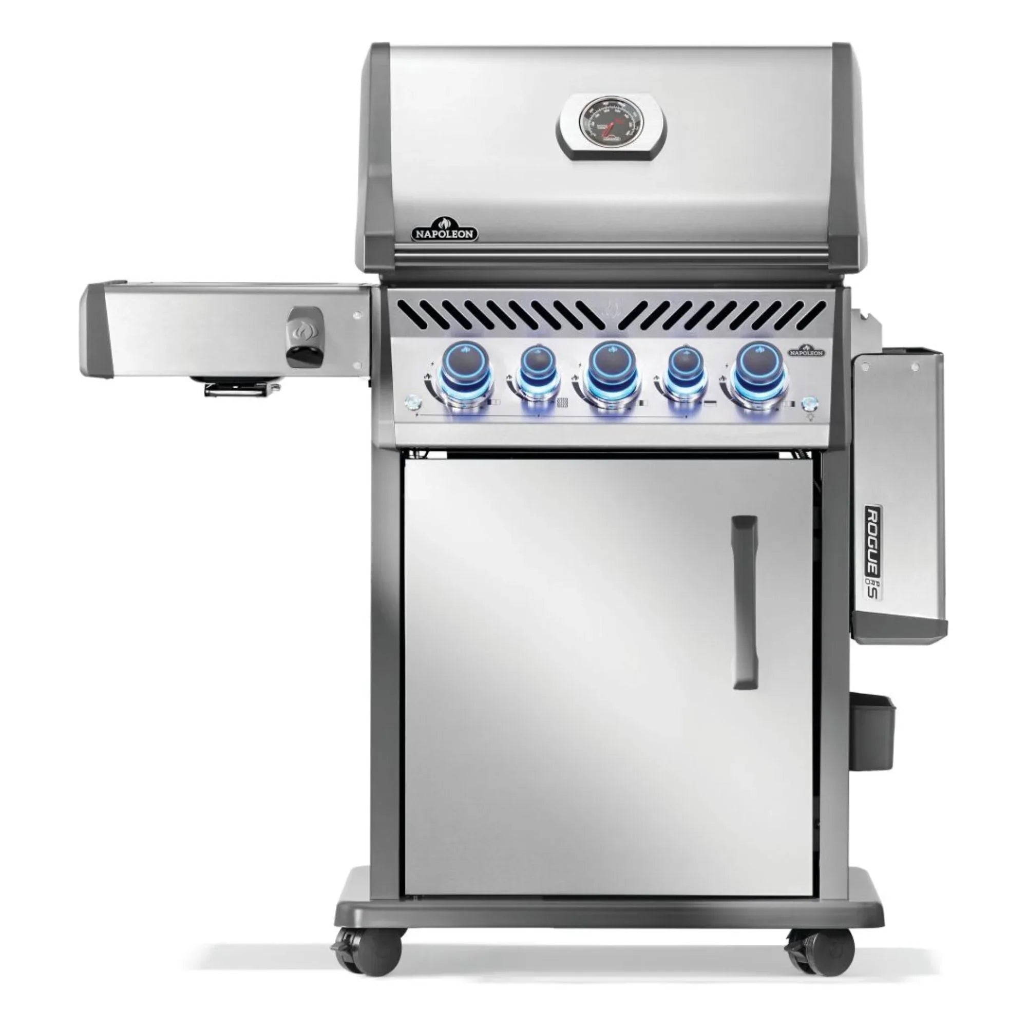Napoleon Rogue® PRO-S 425 RSIB Freestanding Gas Grill w/ Infrared Side and Rear Burner.