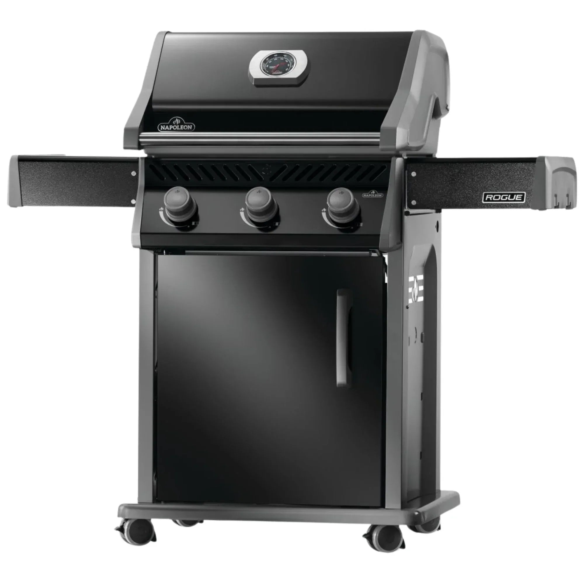 Napoleon Rogue 425 Freestanding Gas Grill w/ Stainless Steel Grids.