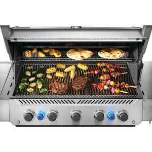 Napoleon New Prestige® 665 RSIB Freestanding Gas Grill w/ Infrared Side and Rear Burner.