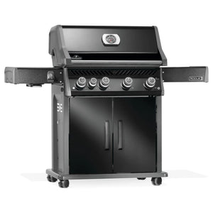 Napoleon Rogue® PRO 525 SIB Black Freestanding Gas Grill w/ Infrared Side Burner.