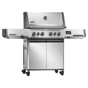 Napoleon New Prestige® 500 Connected RSIB Freestanding Gas Grill w/ Infrared Side and Rear Burner.
