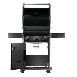 Napoleon Rogue 425 Freestanding Gas Grill w/ Stainless Steel Grids.