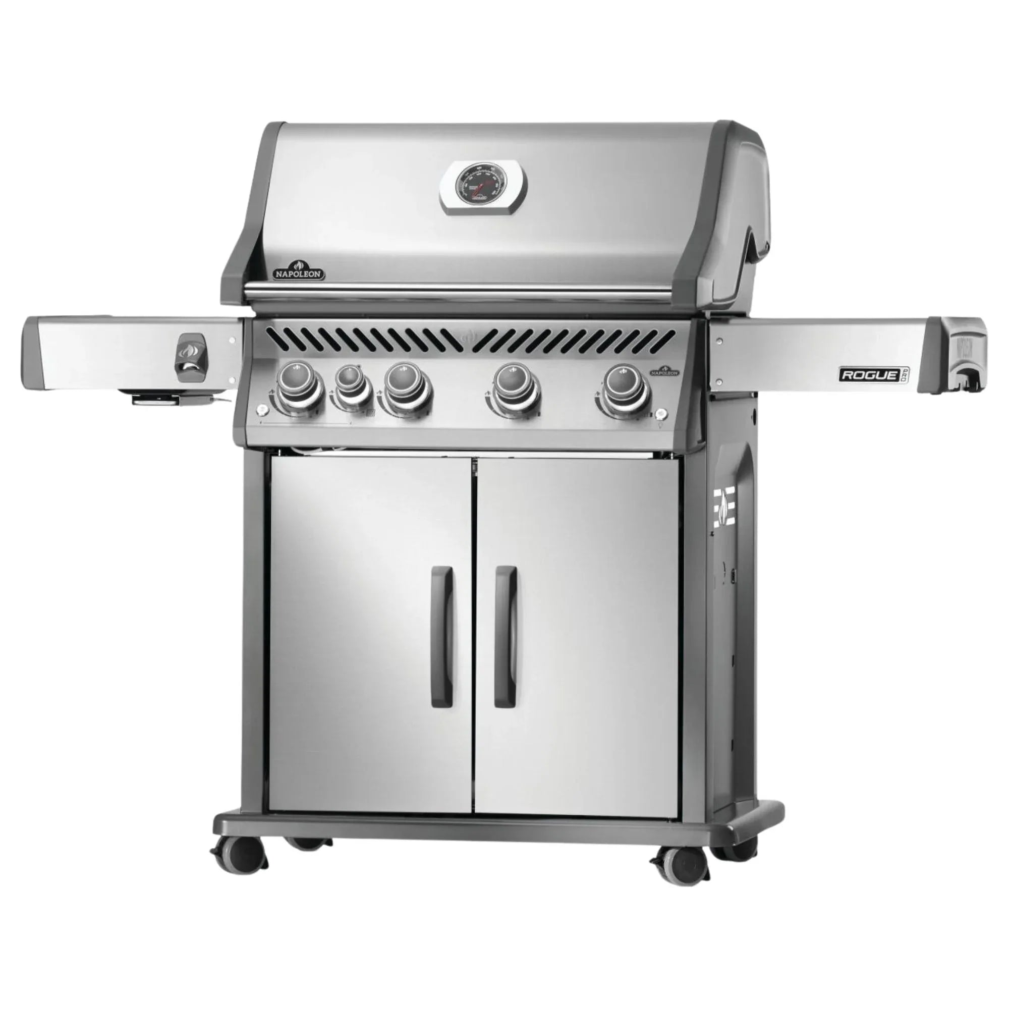 Napoleon Rogue® PRO 525 SIB Freestanding Gas Grill w/ Infrared Side Burner.