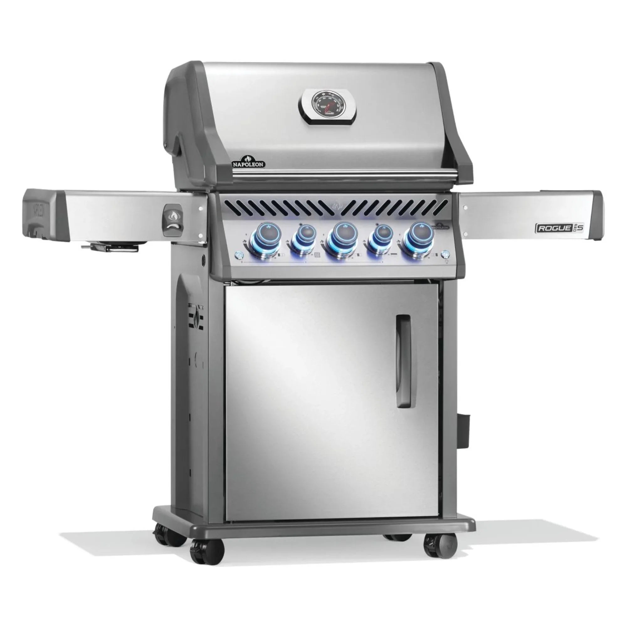 Napoleon Rogue® PRO-S 425 RSIB Freestanding Gas Grill w/ Infrared Side and Rear Burner.