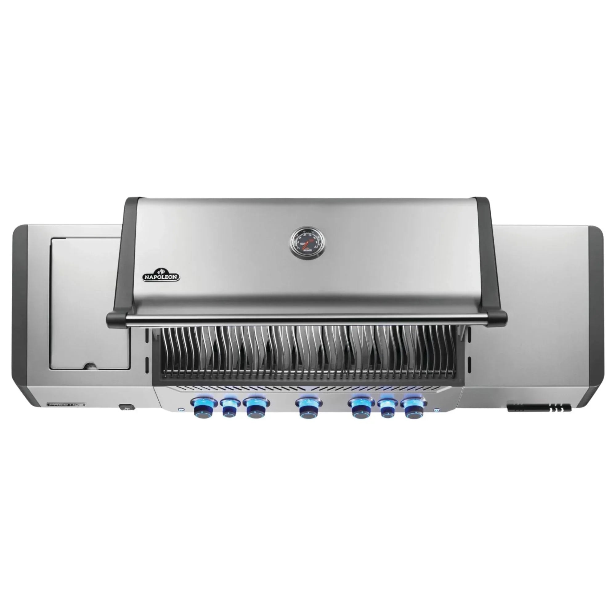 Napoleon New Prestige® 665 RSIB Freestanding Gas Grill w/ Infrared Side and Rear Burner.