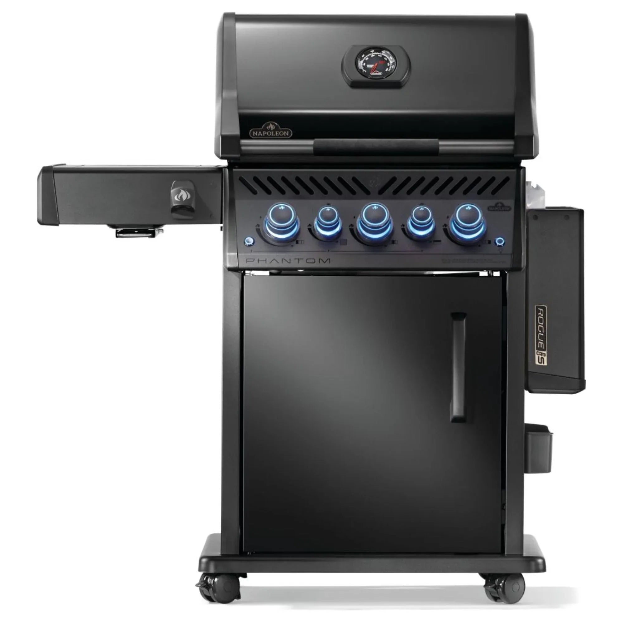 Napoleon Phantom Rogue PRO-S 425 RSIB Freestanding Gas Grill w/ Infrared Side and Rear Burner.
