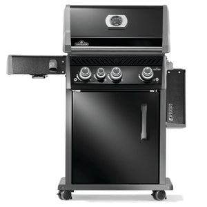 Napoleon Rogue® PRO 425 SIB Black Freestanding Gas Grill w/ Infrared Side Burner.