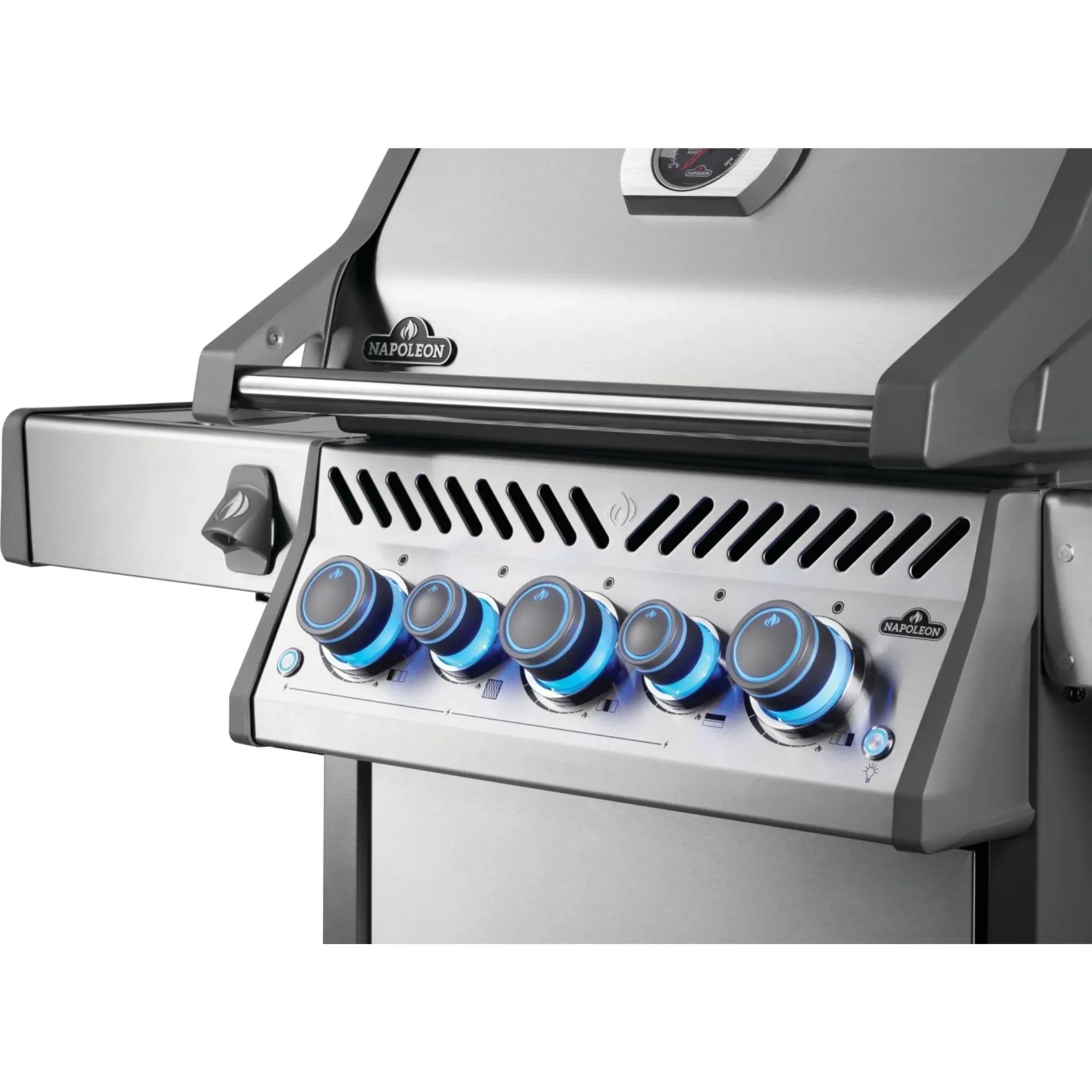 Napoleon Rogue® PRO-S 425 RSIB Freestanding Gas Grill w/ Infrared Side and Rear Burner.