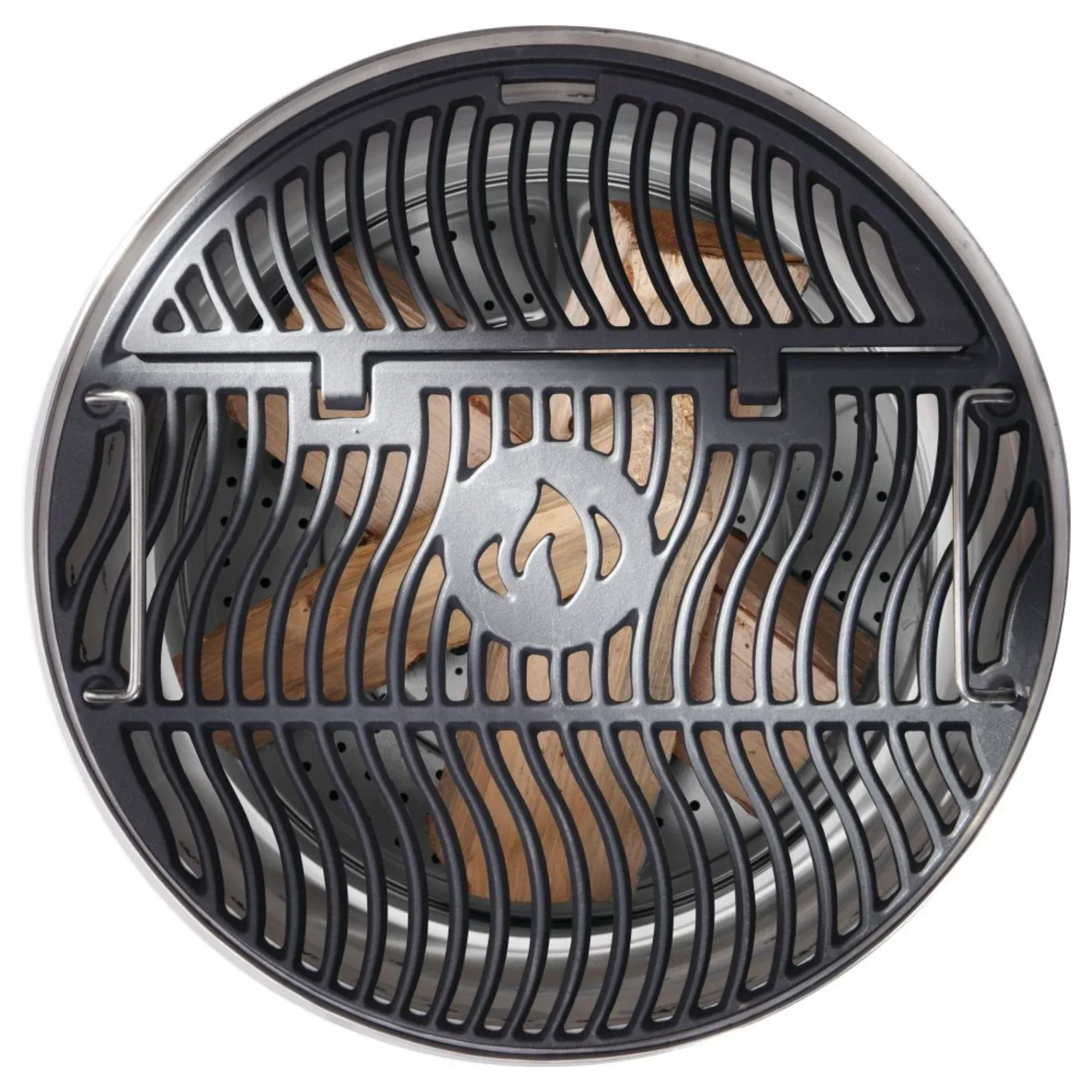 Napoleon Timberwolf 18-Inch Stainless Steel Smokeless Fire Pit.