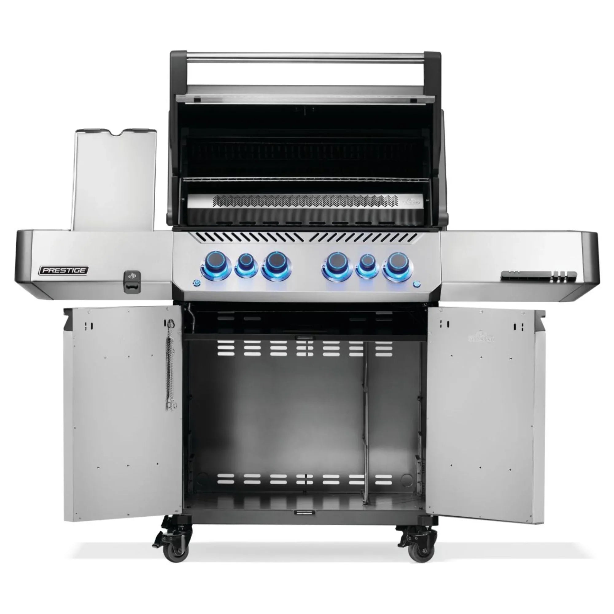 Napoleon New Prestige® 500 RSIB Freestanding Gas Grill w/ Infrared Side and Rear Burner.