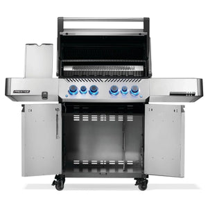 Napoleon New Prestige® 500 RSIB Freestanding Gas Grill w/ Infrared Side and Rear Burner.