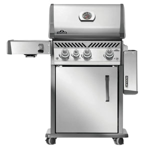Napoleon Rogue® PRO 425 SIB Stainless Steel Freestanding Gas Grill w/ Infrared Side Burner.