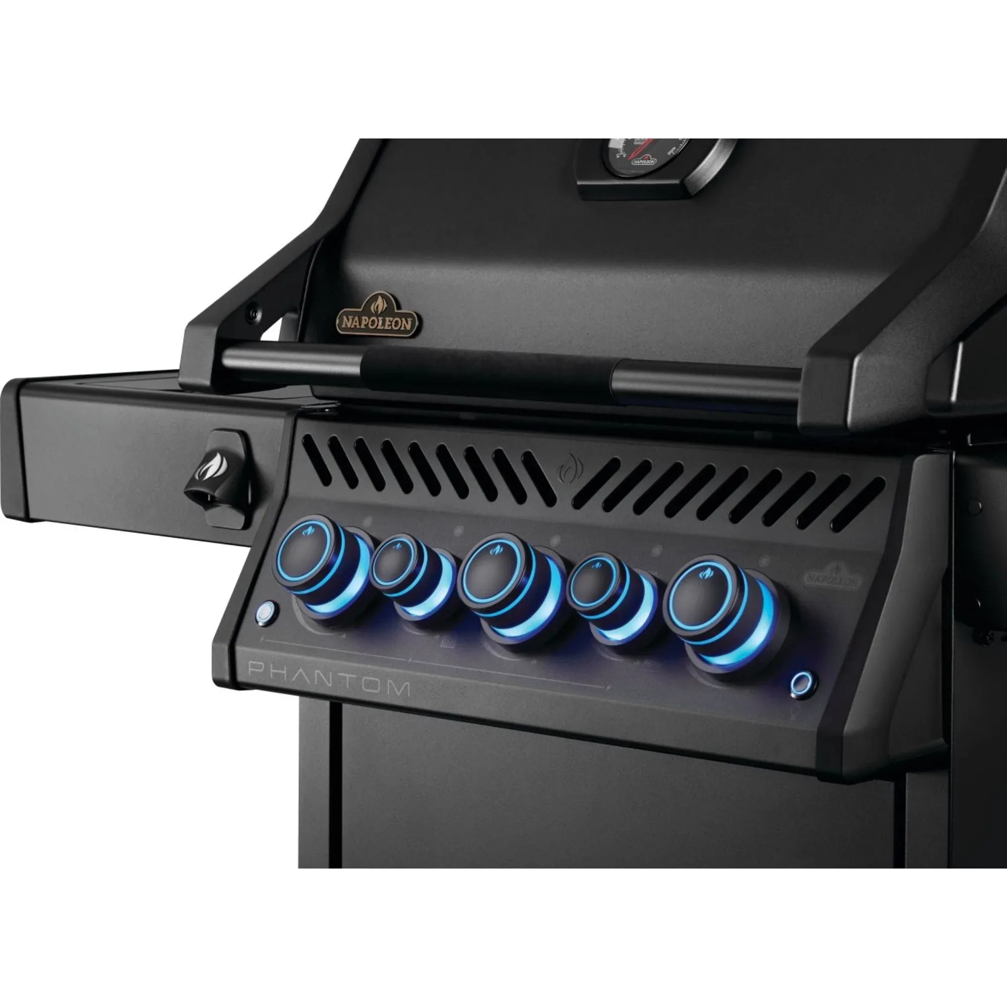 Napoleon Phantom Rogue PRO-S 425 RSIB Freestanding Gas Grill w/ Infrared Side and Rear Burner.