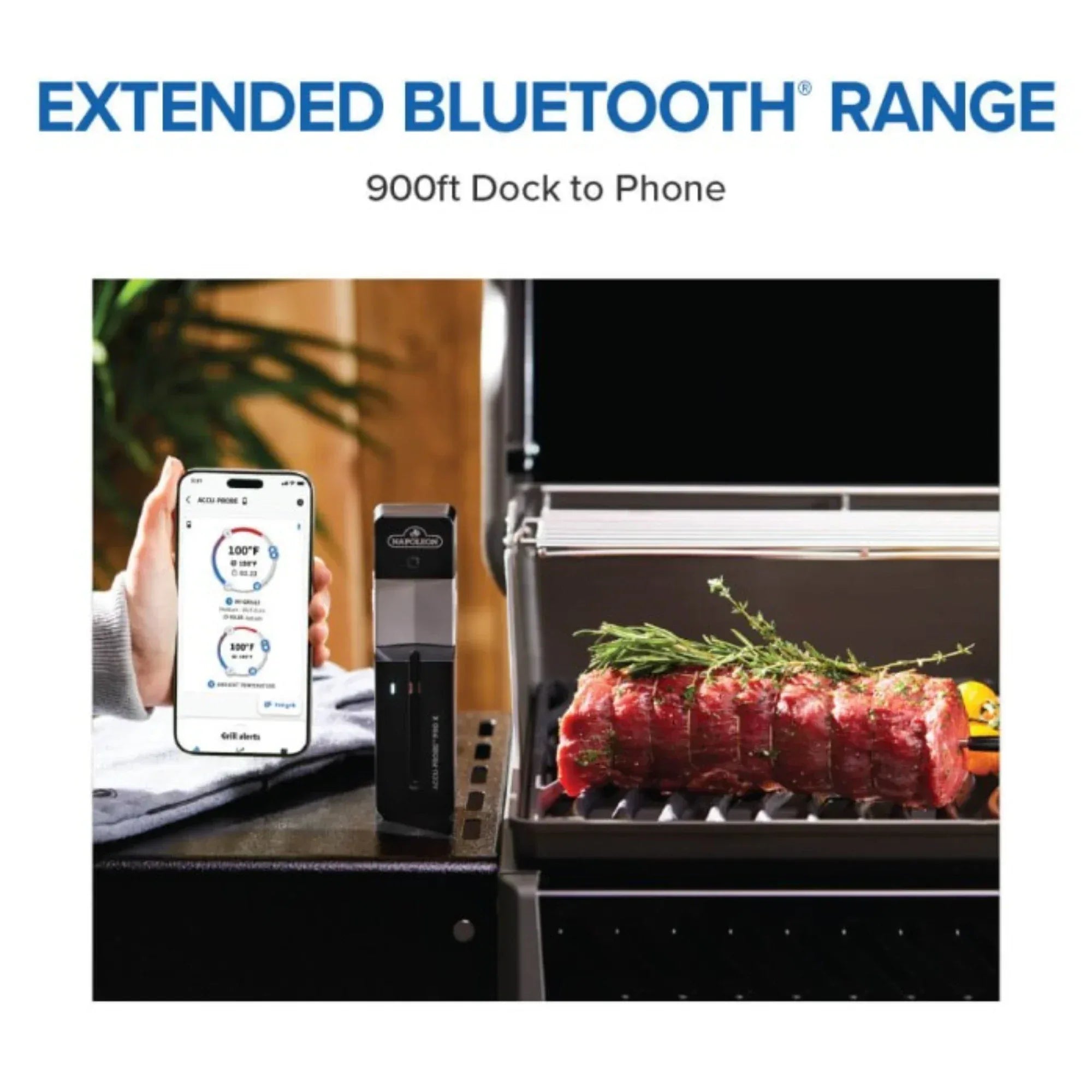 Napoleon ACCU-PROBE™ PRO X Wireless Bluetooth® Smart Thermometer.