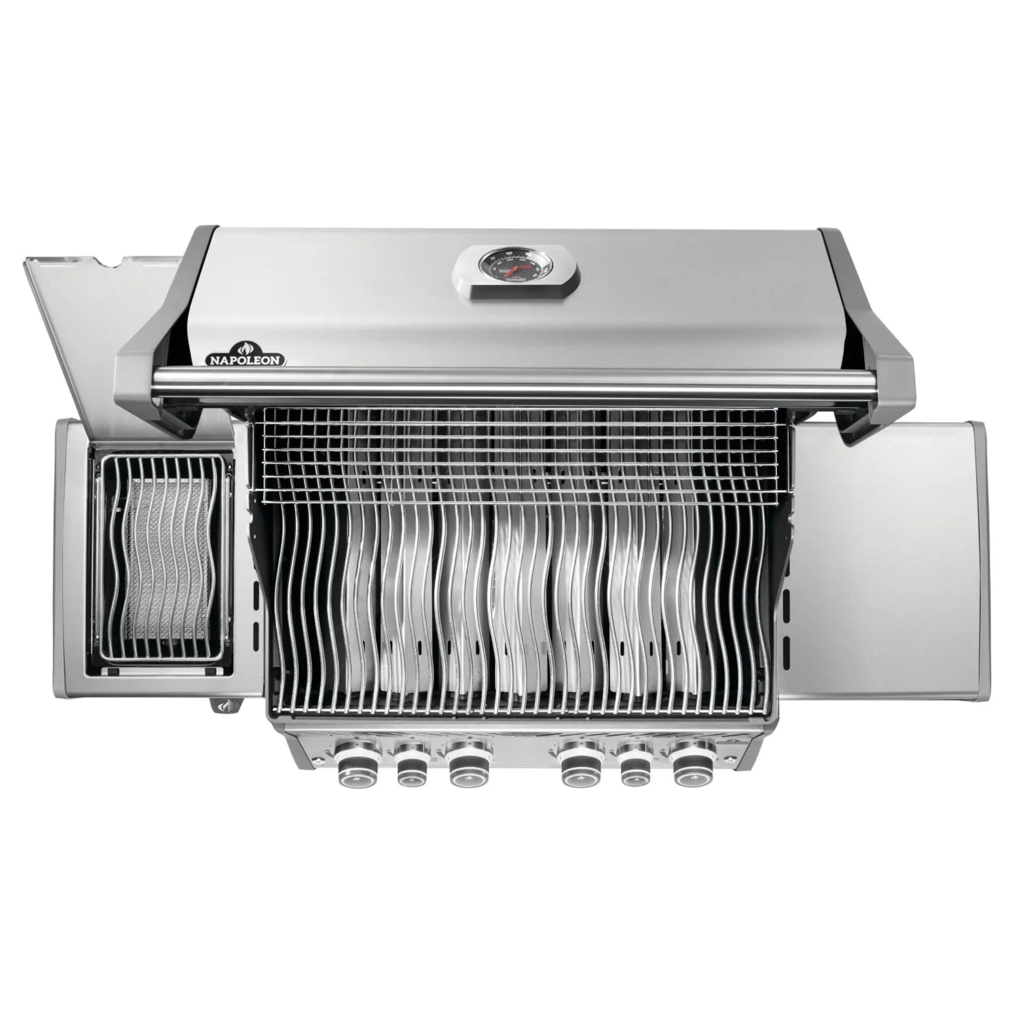 Napoleon Rogue® PRO 525 SIB Freestanding Gas Grill w/ Infrared Side Burner.