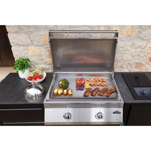 Napoleon 700 Series 32 Stainless Steel Built-In Gas Griddle.