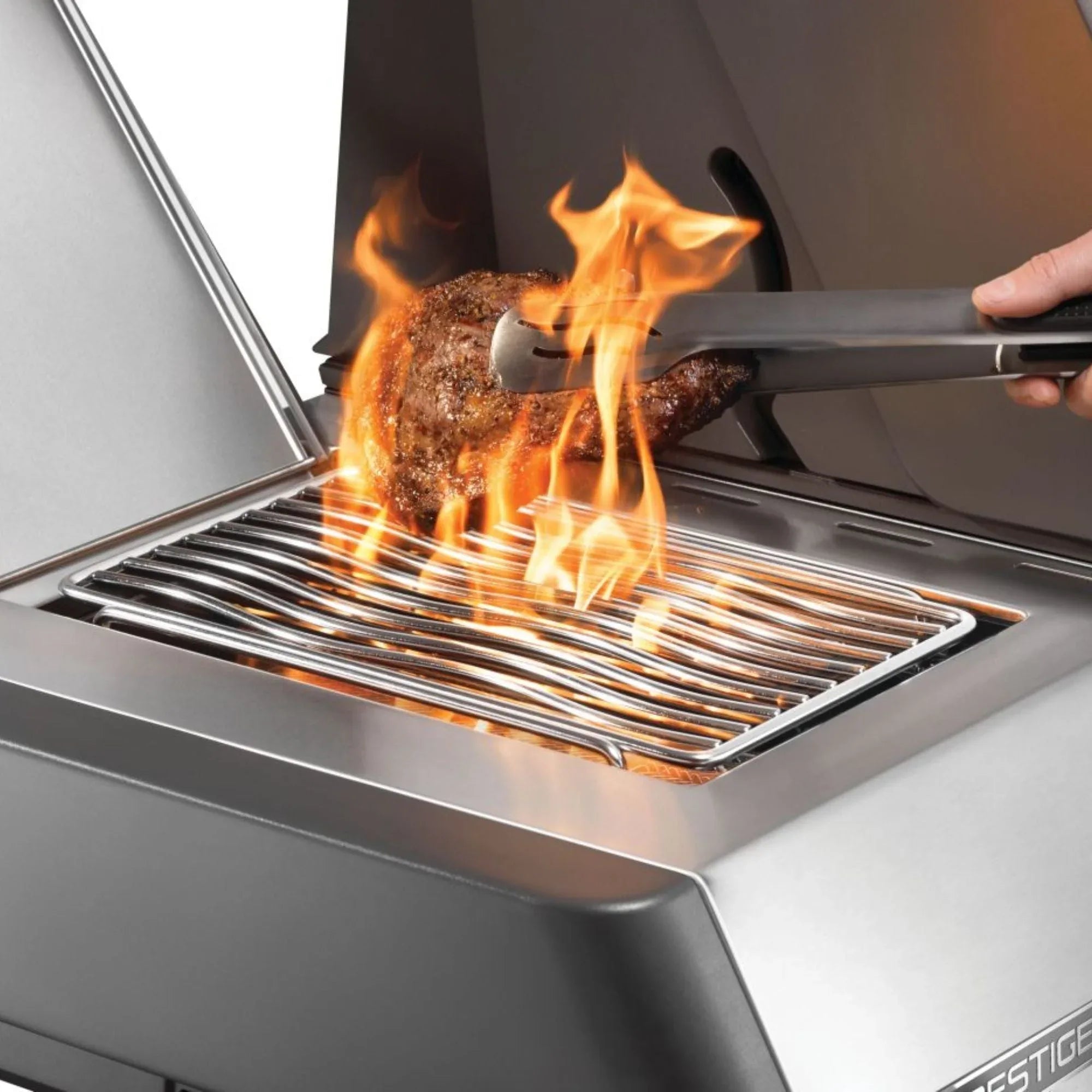 Napoleon New Prestige® 665 RSIB Freestanding Gas Grill w/ Infrared Side and Rear Burner.