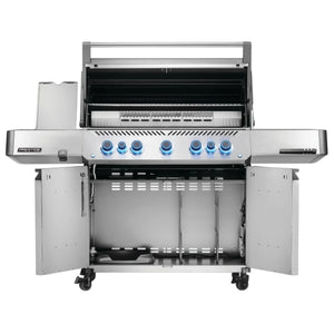 Napoleon New Prestige® 665 RSIB Freestanding Gas Grill w/ Infrared Side and Rear Burner.