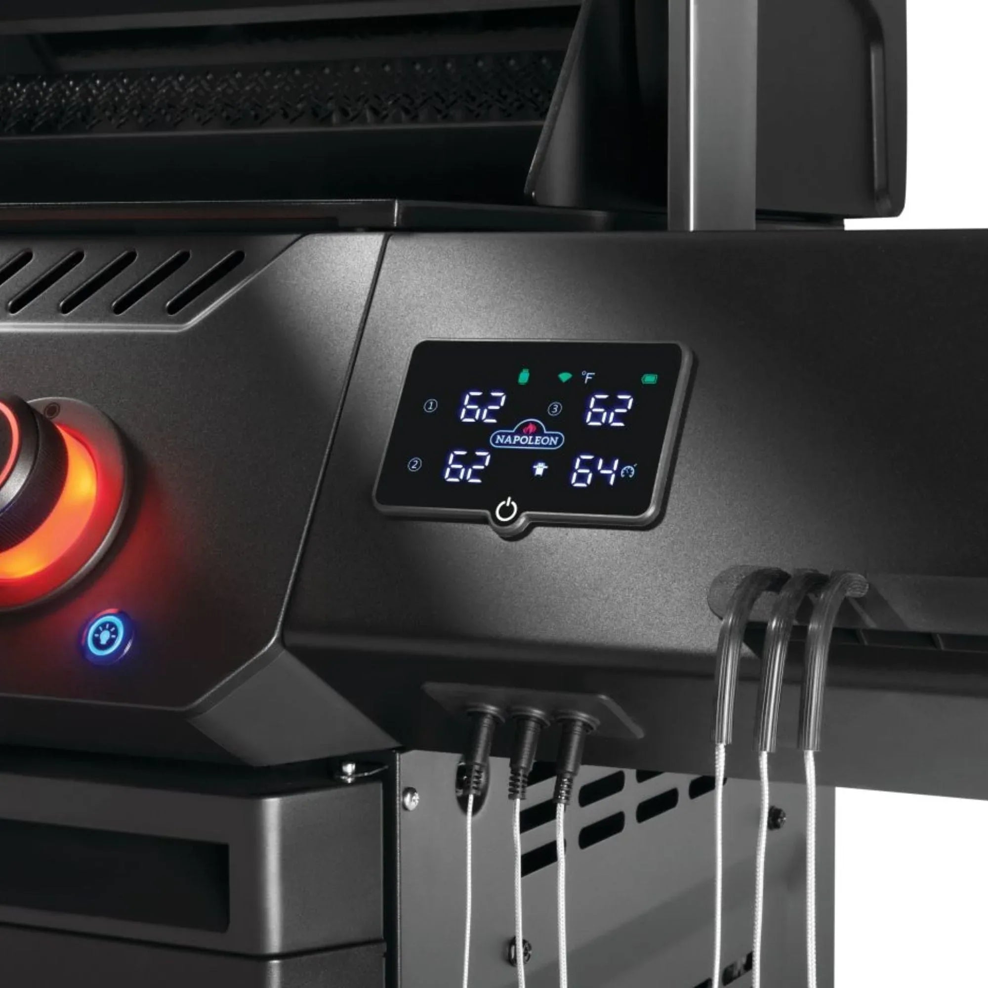 Napoleon Phantom Prestige® 500 Connected RSIB Freestanding Gas Grill w/ Infrared Side and Rear Burner.