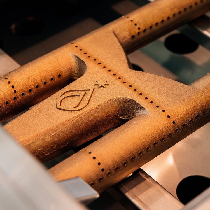 Estate Red Brass Burners.