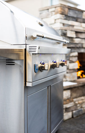American Made Grills Freestanding Atlas - 36" Gas Grill.