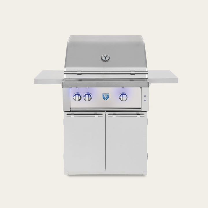 American Made Grills Freestanding Estate - 30" Gas Grill.