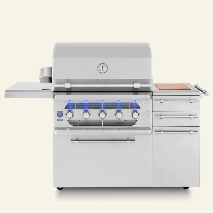 American Made Grills Freestanding Muscle - 36" Hybrid Grill.