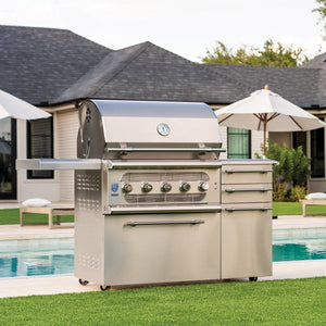 American Made Grills Freestanding Muscle - 36" Hybrid Grill.