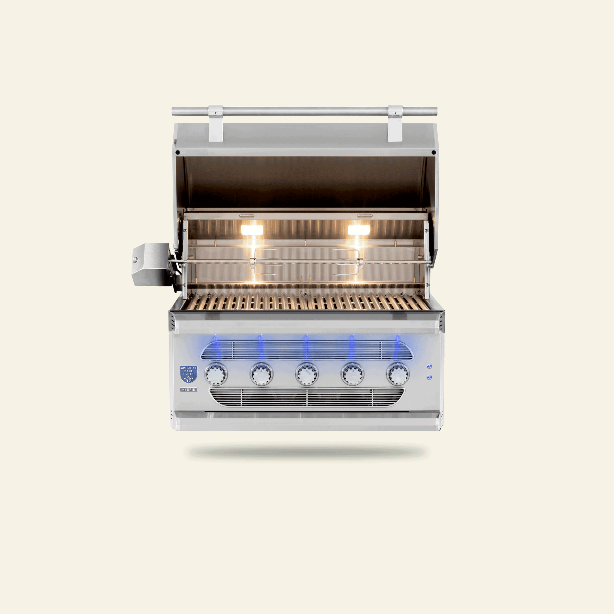 American Made Grills Muscle - 36" Built-In Hybrid Grill.