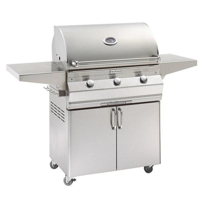 Fire Magic Aurora Freestanding Grill w/Analog Thermometer, Natural Gas (A540S-5EAN-61).