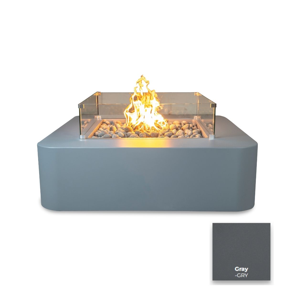 The Outdoor Plus Bayside Metal Fire Pit.