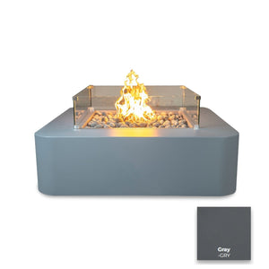 The Outdoor Plus Bayside Metal Fire Pit.
