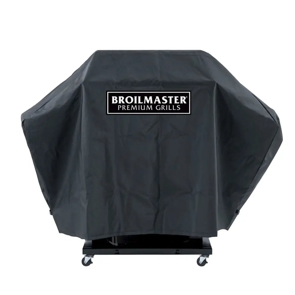 Broilmaster DPA110 Large Black Cover for Grill with 2 Side Shelves.