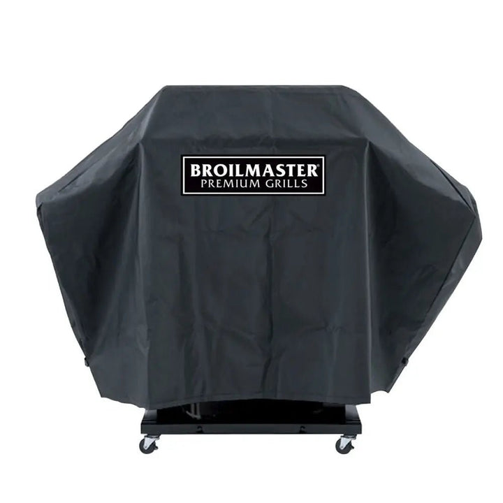 Broilmaster DPA110 Large Black Cover for Grill with 2 Side Shelves.
